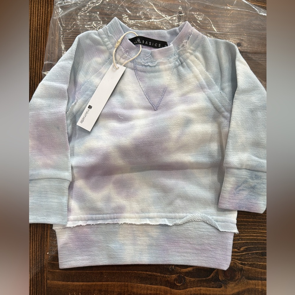 Kids Pastel Tie-Dye Sweatshirt